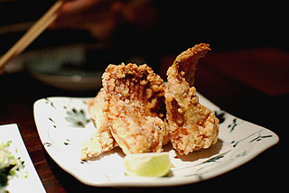 deep-fried stingray fin